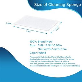 img 3 attached to 🧹 Thin Magic Eraser Sheets: 96 Count Disposable Cleaning Sheets for Kitchen, Bathroom, & Outdoor Surfaces