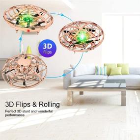 img 2 attached to Exciting Remote Controlled Flying 🚁 Drones - Perfect for Beginner Kids! (Gold)