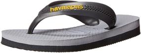 img 4 attached to 👦 Сандалии Havaianas оранжевого цвета для мальчиков - обувь и сандалии для маленьких мальчиков.