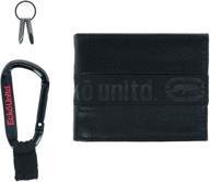 💼 ecko bifold wallet carabiner keychain: the ultimate combination of style and functionality logo