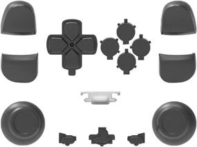 img 3 attached to 🎮 GOTRUTH Replacement Repair Kits for PS5 - Full Set Buttons for Playstation 5 DualSense Controller (Black 3)