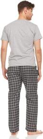 img 1 attached to Cotton Pajamas Short Sleeve Sleep