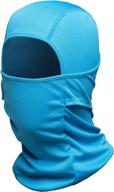 🎣 doerix balaclava face mask: tactical lightweight sun hood for men and women - ideal for skiing, motorcycle riding, running, and more logo