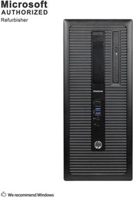 img 3 attached to 💻 Высокоскоростная бизнес-платформа HP EliteDesk 800 G1 PC Tower: Intel Ci5-4570, 16 ГБ оперативной памяти, 1 ТБ HDD + 120 ГБ SSD, Win 10 Pro (восстановленный)