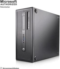 img 2 attached to 💻 Высокоскоростная бизнес-платформа HP EliteDesk 800 G1 PC Tower: Intel Ci5-4570, 16 ГБ оперативной памяти, 1 ТБ HDD + 120 ГБ SSD, Win 10 Pro (восстановленный)