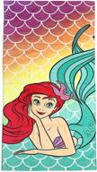 🧜 uncover enchanting adventures with the disney ariel beach towel – the little mermaid! logo