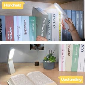 img 3 attached to 🔦 PGFUNNY Handheld Table Lamp: Cordless Rechargeable LED Work Light with Magnetic Night Light/Flashlight for Kids