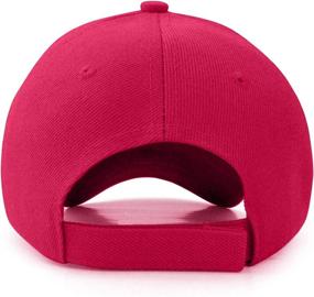 img 2 attached to 🧢 Kangora Plain Baseball Cap: Adjustable Unisex Outdoor Hat in 20+ Color Options