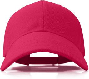 img 1 attached to 🧢 Kangora Plain Baseball Cap: Adjustable Unisex Outdoor Hat in 20+ Color Options