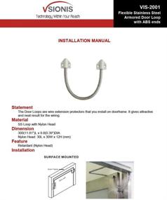 img 1 attached to Visionis VIS 2001 Flexible Stainless Armored