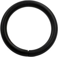 ⚙️ high-quality tianbang black 1" inner diameter o ring non welded pack of 15 - guaranteed durability! logo