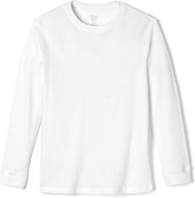 img 2 attached to 👕 French Toast Boys' Long Sleeve Thermal Waffle Tee T-Shirt: Stylish Comfort for Chilly Days