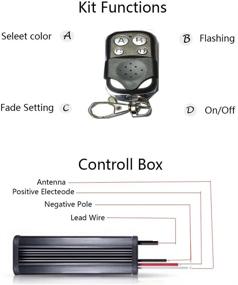 img 2 attached to Kingshowstar Motorcycle Multi Color Flexible Controller