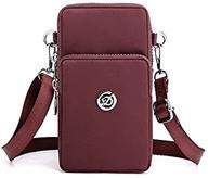 👜 multi-functional crossbody cell phone purse for samsung/lg/moto/oneplus - purple logo