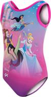 princess gymnastic leotard gk cinderella logo