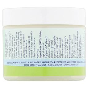 img 3 attached to 🌱 Plant-Based, Vegan-Friendly California Baby Calming Moisturizing Cream (2 oz.) | Hydrates Soft, Sensitive Skin | Soothes Dry Skin Irritation on Face, Arms, and Body