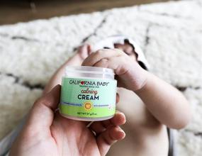 img 2 attached to 🌱 Plant-Based, Vegan-Friendly California Baby Calming Moisturizing Cream (2 oz.) | Hydrates Soft, Sensitive Skin | Soothes Dry Skin Irritation on Face, Arms, and Body