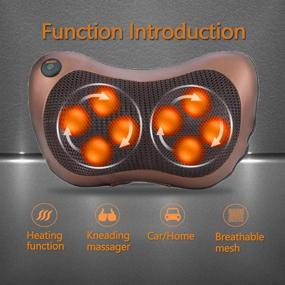 img 1 attached to Electronic Massage Kneading Shoulder Massager