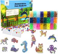 🐾 fuse beads perler beads kit animal series la ban collection - 8,000 pcs, 32 colors, ideal gift for ages 5-12 logo