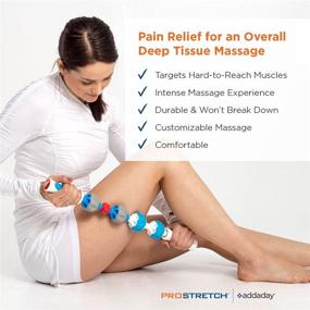 img 3 attached to 🔸 ProStretch Addaday Pro Roller Massage Stick: The Ultimate Solution for Deep Tissue Therapy and Trigger Point Relief