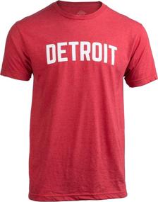 img 3 attached to 👕 Detroit Classic Detroiter Michigan T Shirt: A Must-Have for Fashionable Men!