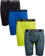 одежда для мальчиков b u m equipment performance dry fit compression: итоговое решение для активного отдыха. логотип