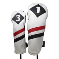 majek headcovers vintage leather fairway sports & fitness logo