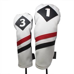 img 4 attached to Majek Headcovers Vintage Leather Fairway Sports & Fitness