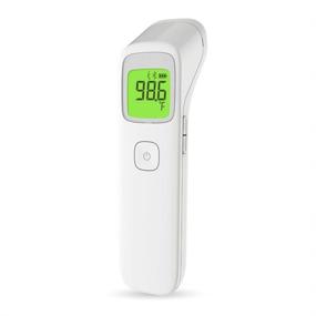 img 1 attached to Wireless Forehead Thermometer by MbH - Non-Contact, Baby, Infant & Adult, iOS and Android Compatible with Smartphone App