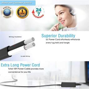 img 2 attached to Superer Charger Compatible Toshiba Adapter Laptop Accessories for Chargers & Adapters