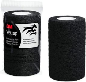 img 1 attached to 🐾 3M Vetrap Bandaging Tape, Blue - 5 yds Length x 4" Width: Find Reliable Veterinary Tape