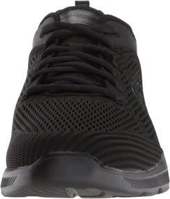 img 3 attached to 👟 Sleek and Versatile: Skechers Equalizer Oxford Charcoal Black Men's Shoes and Fashion Sneakers