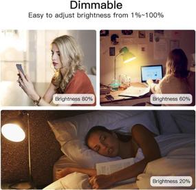 img 2 attached to Treatlife Dimmable Smart WiFi Bulb - Google Compatible, 2.4GHz