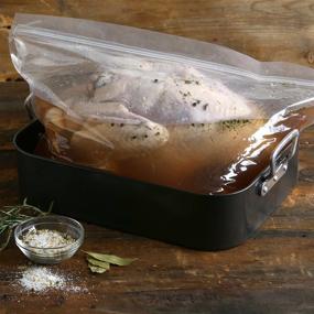 img 1 attached to 🦃 3.2 Ounce Urban Accents Gourmet Turkey Brining Bag for Enhanced Flavors