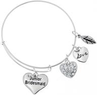 💍 elegant wedding party gifts: bridesmaid bracelet & maid of honor bracelet – perfect keepsakes for bridesmaids logo