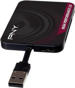 img 2 attached to 💻 PNY High Performance USB 3.0 Card Reader (P-CRHSB3-BX): Fast Data Transfer & Compatibility