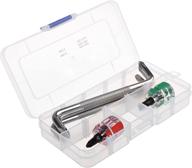 bcp automotive fender installation magnetic screwdriver 🔧 boxset - 5 mini/offset screwdrivers with phillips flat head logo