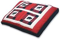 🐾 quilted pet bed - petmate 40 x 30 cabin lore logo