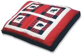 img 3 attached to 🐾 Quilted Pet Bed - Petmate 40 x 30 Cabin Lore