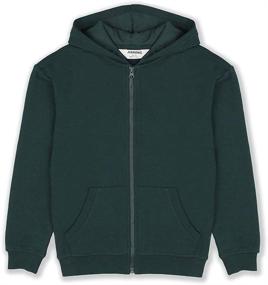 img 4 attached to JIAHONG Unisex Brushed Sweatshirt: Trendy Boys' Fashion Hoodies & Sweatshirts