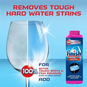 img 3 attached to 🧼 Enhance Dishwashing with Finish Power Up Rinse Aid - Booster Agent, 14oz (Pack of 3)