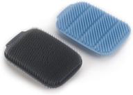 🧽 joseph joseph cleantech reusable sponge scrubbers: hygienic quick-dry, 2-pack, blue - shop now! logo