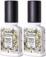 💩 итоговый устранитель запаха: спрей poo-pourri original "before you go" 2 унции - 2 штуки логотип