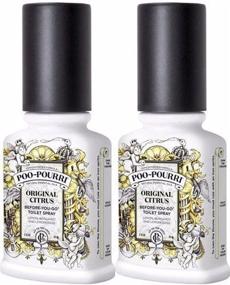 img 1 attached to 💩 Итоговый устранитель запаха: Спрей Poo-Pourri Original "Before You Go" 2 унции - 2 штуки