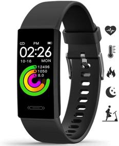 img 2 attached to 📱 MorePro Fitness Tracker: Heart Rate, Blood Pressure, Temperature Monitor – Smart Watch Activity Tracker with Pedometer, Sleep Monitor, and Calories Counter for Men, Women, and Kids