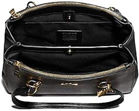 img 1 attached to Signature Leather Carryall Shoulder Crossbody