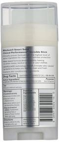 img 1 attached to 🌬️ Ultra-Effective Mitchum Smart Solid Clinical Performance Deodorant, Unscented - Pack of 6 (2.5 Ounce Each)