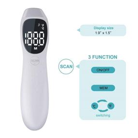 img 2 attached to 🐶 iBaby-Fish Cat and Dog Ear Temperature Monitor: Quick and Accurate Pet Thermometer, Measures Ear Temperature in Just 1 Second