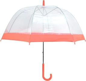 img 3 attached to Boxed Gifts See Thru Bubble Resistant Premium Umbrella Umbrellas in Stick Umbrellas