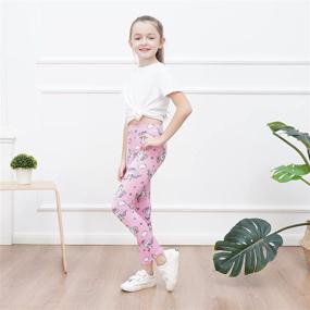 img 2 attached to 👖 UONLBEIB Multipack Leggings: Lightweight Comfort for Girls' Clothing